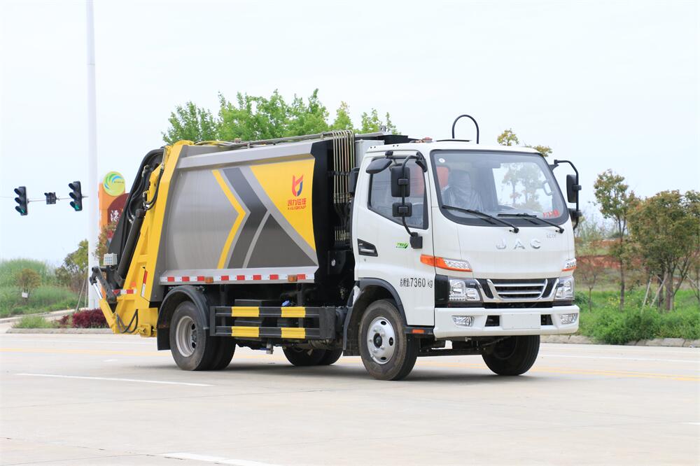 6方壓縮垃圾車-國(guó)六江淮駿鈴V3 6方壓縮式垃圾車廠家價(jià)格